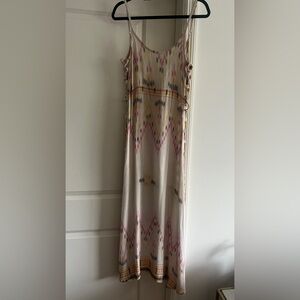 Cleobella Multicolor Maxi dress cut out